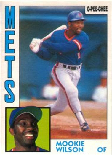 1984 O-Pee-Chee Baseball Cards 270     Mookie Wilson